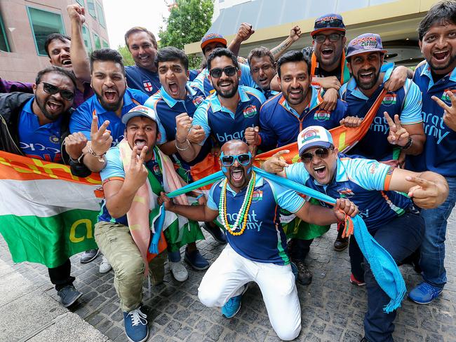 Indian cricket fans are set to turn out in record numbers to the MCG. Picture: Ian Currie