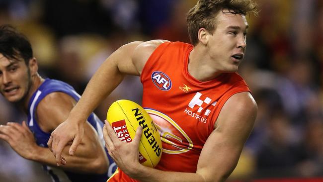 Tom Lynch has played his last game for Gold Coast. Picture: Michael Klein