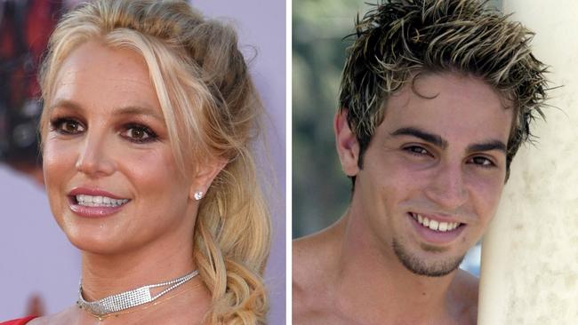 Britney Spears and Wade Robson.