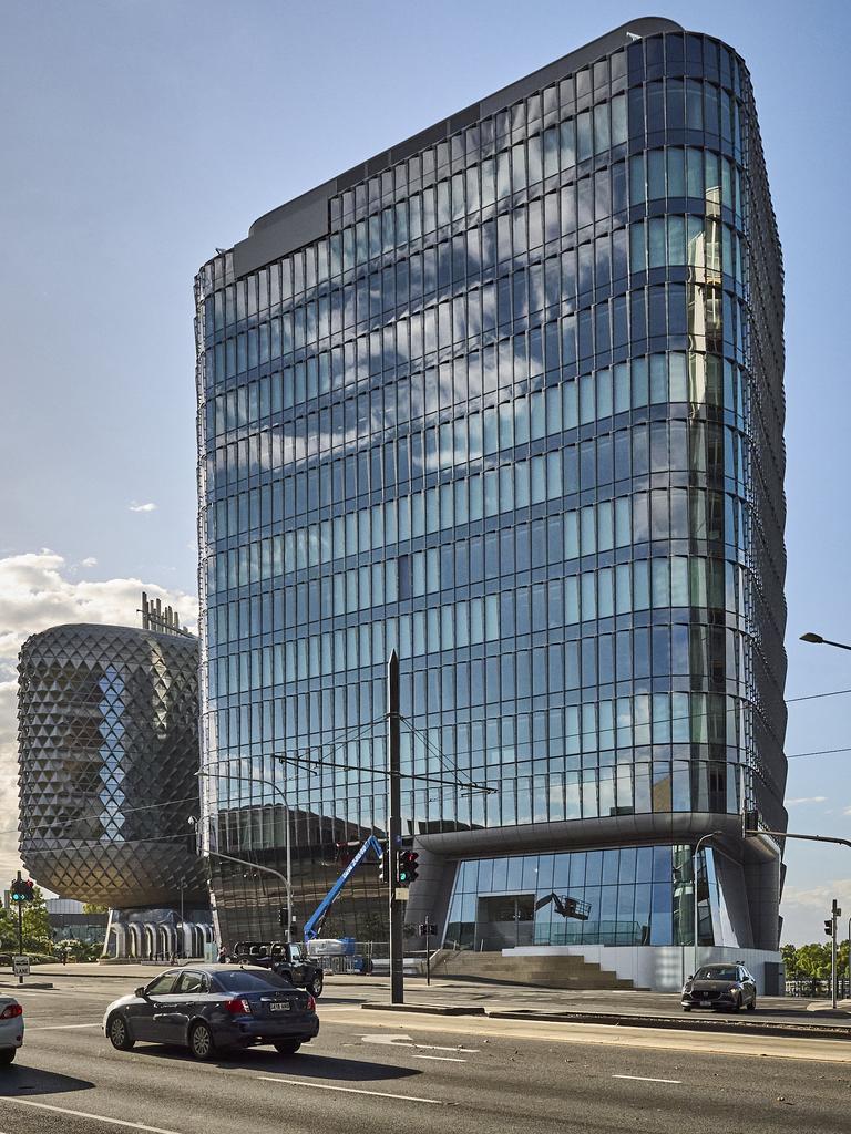 The Australian Bragg Centre, which will house five floors of SA Health workers. Picture: Matt Loxton