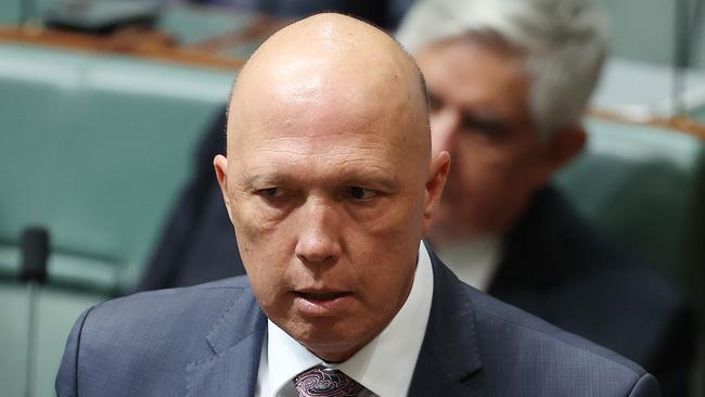 Defence Minister Peter Dutton. Picture: Gary Ramage