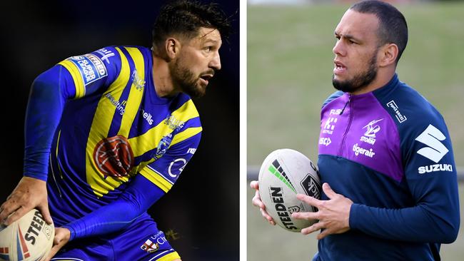 Gareth Widdop and Will Chambers want back in the NRL.