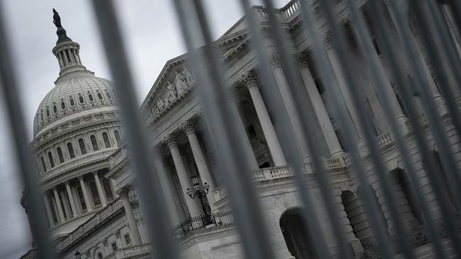 The United States Capitol, where negotiations continue for a US stimulus deal. Picture: AFP