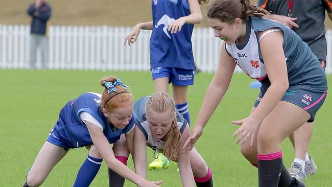 Under 15 Western Sydney region teams in action. Photo: Adam Ward