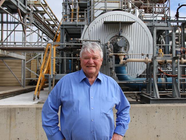 Federal Member for Flynn Ken O'Dowd at Southern Oil's Yarwun oil recycling plant on June 28,2020. Picture: Rodney Stevens