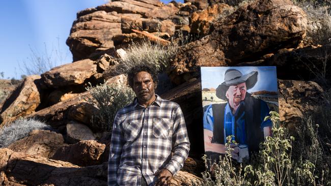 Artist Vincent Namatjira and his work will feature in the 2023 Tarnanthi Festival, at the Art Gallery of South Australia. Picture: Supplied by AGSA