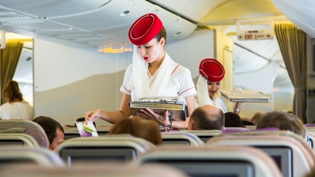 Emirates flight attendant reveals swanky secret chamber for crew
