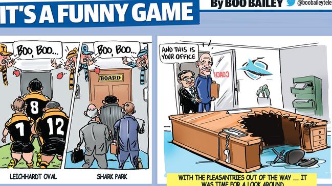 Boo Bailey’s take on the NRL this week.