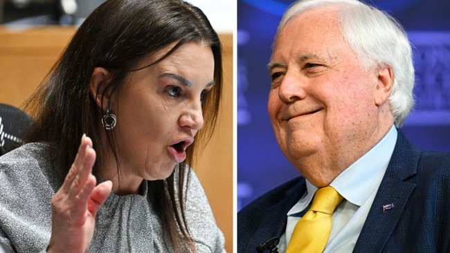 Jacqui Lambie has accused all political parties being as being as Clive Palmer spamming voters. Picture: NewsWire