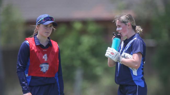 Underage 19 Female Championships; Various Matches played at Nudgee College Cricket Ovals 14.12.23 Pics by Stephen Archer