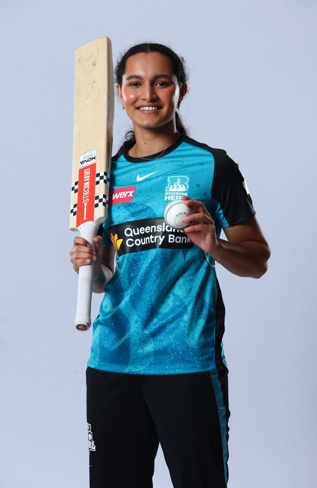 Sianna Ginger is a cricket star. (Photo by Chris Hyde/Getty Images for Cricket Australia)