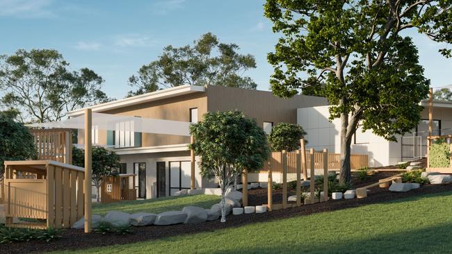 This proposed childcare centre at 345 Gorge Road, Athelstone will have 82 places. Picture: Insite Architects