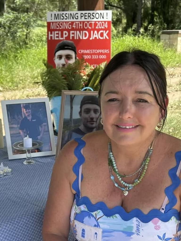 Jack’s mother, Kellie Moody, held a vigil for her son at Ficks Crossing on Saturday, January 8, 2025. Source: Facebook