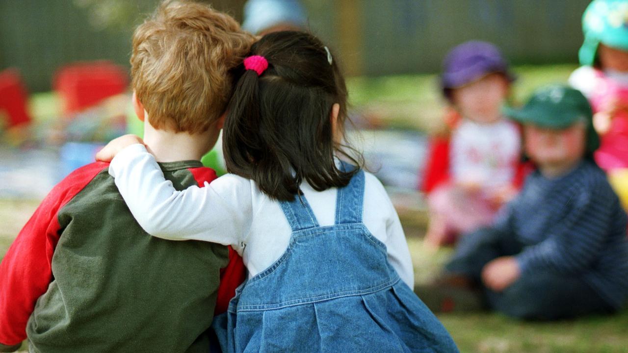 27/08/2002. Children at the Anglicare Child Care Centre, Prospect. children school pre primary toddlers generic