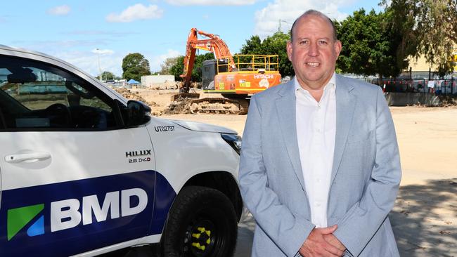 BMD Group chief executive Scott Power at the company's North Shore Hamilton worksite.