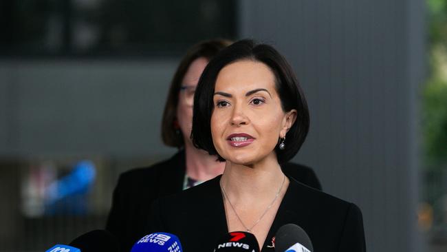 Minister for Education Prue Car said a [staff member] had been stood aside while the Department of Education’s professional ethical standards unit investigated the incident. Picture: NewsWire / Gaye Gerard