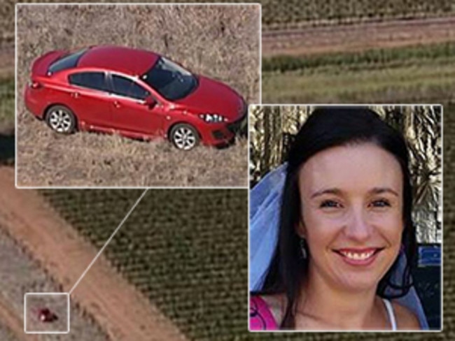 Stephanie Scott’s car was found abandoned near Leeton, where she was killed.