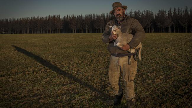 Kangaroo Island farmer Sam Mumford. Picture: Sean McGowan