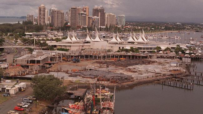 The former Fisherman’s Wharf site being redeveloped to create Palazzo Versace in 1999.