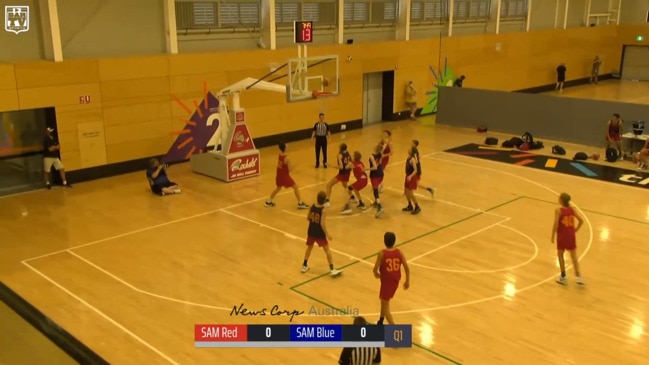 Replay: Adelaide Invitational Challenge basketball tournament - Under-15 boys - SA Metro Red v SA Metro Blue