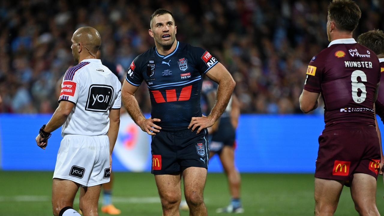 NSW teammates have defended James Tedesco after Game I.