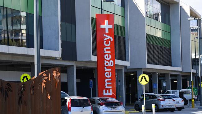 A general view of the Royal Adelaide Hospital in Adelaide, where a nurse has tested positive to coronavirus. Picture: David Mariuz/AAP