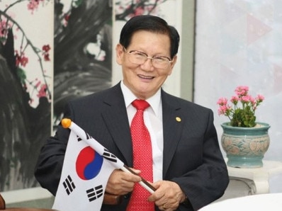 Lee Man Hee, founder of Shincheonji Church of Jesus.