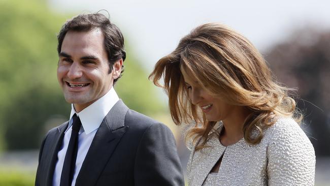 Roger Federer and his wife Mirka couldn't find a solution. (Photo by Kirsty Wigglesworth - Pool/Getty Images)