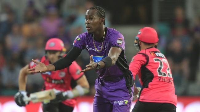 Jofra Archer arrived at the Hurricanes as an largely unknown foreign import in 2017.