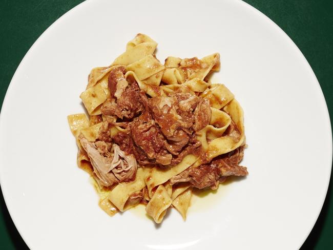 Tagliatelle with pork ragu at 10 William Street.