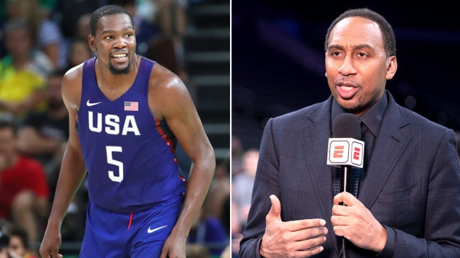 Kevin Durant and Stephen. A. Smith's feud could be back on.