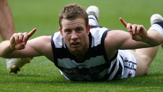 Steve Johnson lit up the MCG in the 2007 grand final.