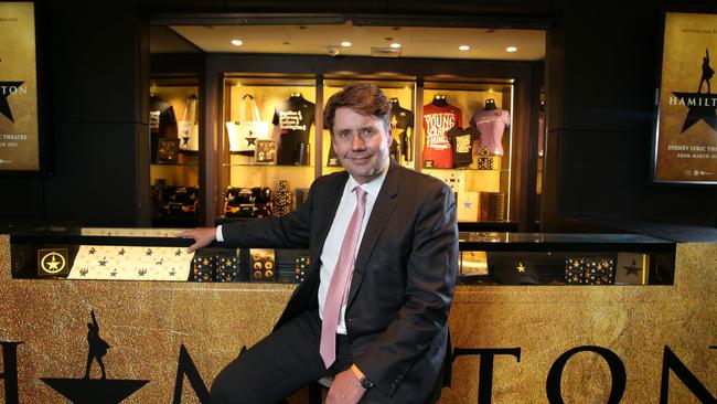 Star CEO Matt Bekierat The Lyric Theatre in Pyrmont. Picture: Britta Campion