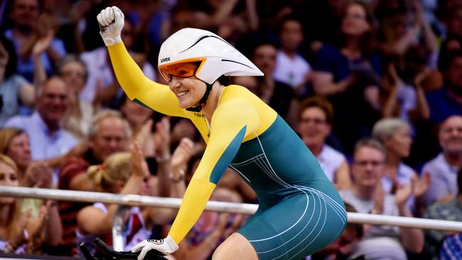 Track cycling great Anna Meares is set to be inducted into the SA Sport Hall of Fame. Picture: AAP Image/Tracey Nearmy