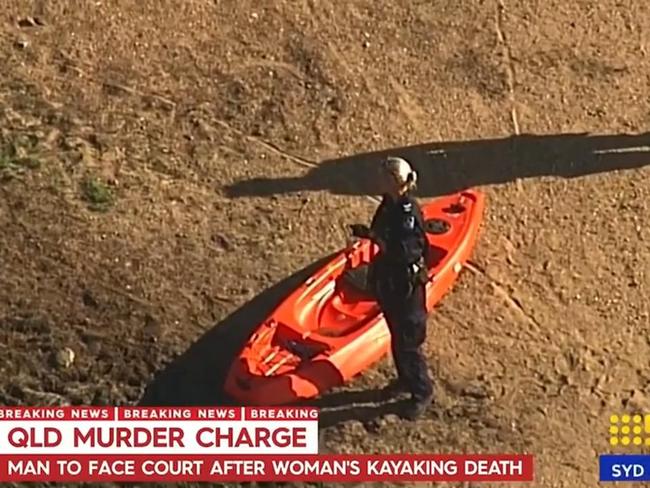 Man faces murder charge for woman's kayak death