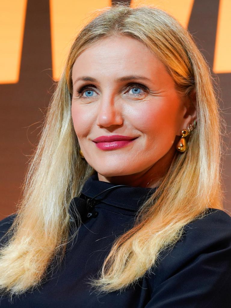 Diaz discussing her career evolutions at Fortune's Most Powerful Women Summit 2024. Picture: Presley Ann/Getty Images