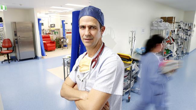 Professor Peter Hopkins, who has been the director of the Queensland Lung Transplant Service for more than 12 years. Photo: Josh Woning.