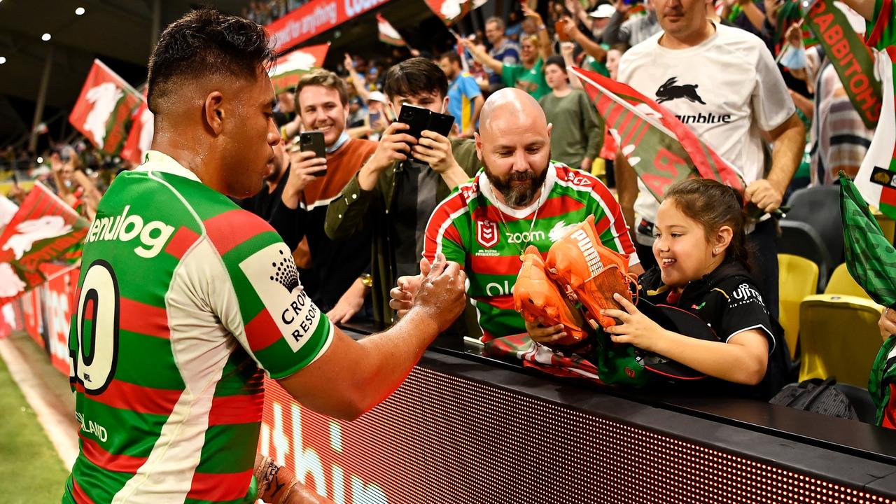 Souths won the game but did their coach win the war of words? Photo by Ian Hitchcock/Getty Images