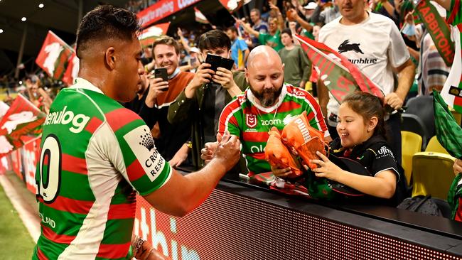 Souths won the game but did their coach win the war of words? Photo by Ian Hitchcock/Getty Images