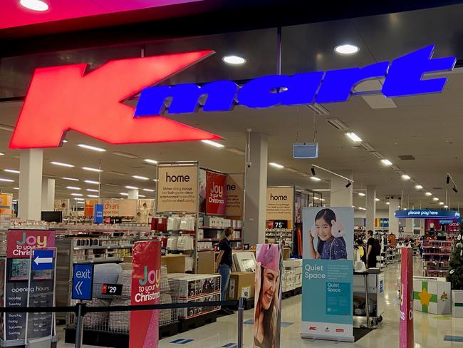 Kmart is introducing “low sensory” shopping at select stores for shoppers who find the usual hustle and bustle stressful, including people on the autism spectrum. The “Quiet Space” program every Wednesday from 3.30pm to 5.30pm will involve changes to the in-store environment, including dimmed lighting, quieter music, register and scanner volumes, and limited trolley collections. Picture: Kmart via NCA NewsWire