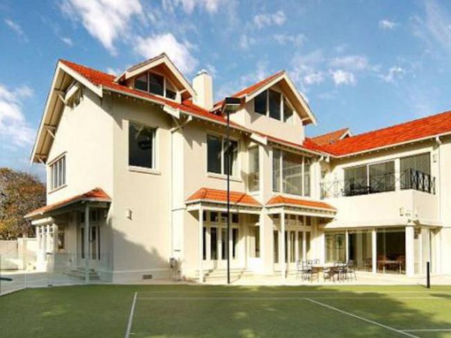 Ponting is seeking up to $16 million for his showpiece Brighton home. Picture: realestateview.com.au