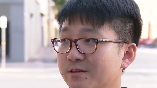 A tourist visiting Adelaide has allegedly been stabbed twice in the city, while walking to his car to grab a charger. Picture: 9News