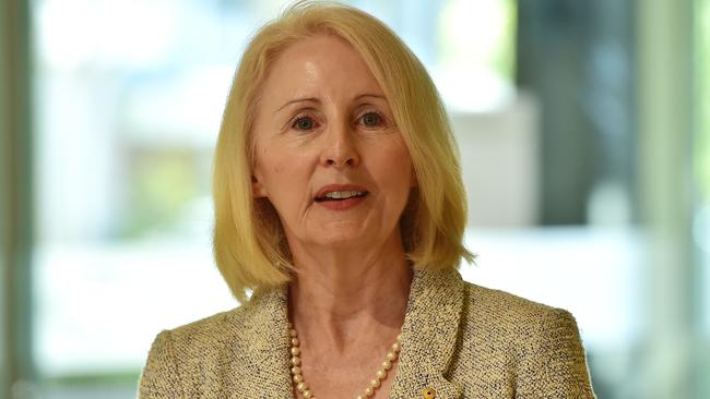 James Cook University vice chancellor Sandra Harding is leading a push for Queensland to compete with southern states to bring international students back in. Picture: Shae Beplate