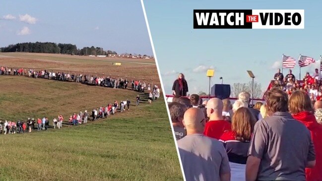 A look inside a North Carolina Trump rally