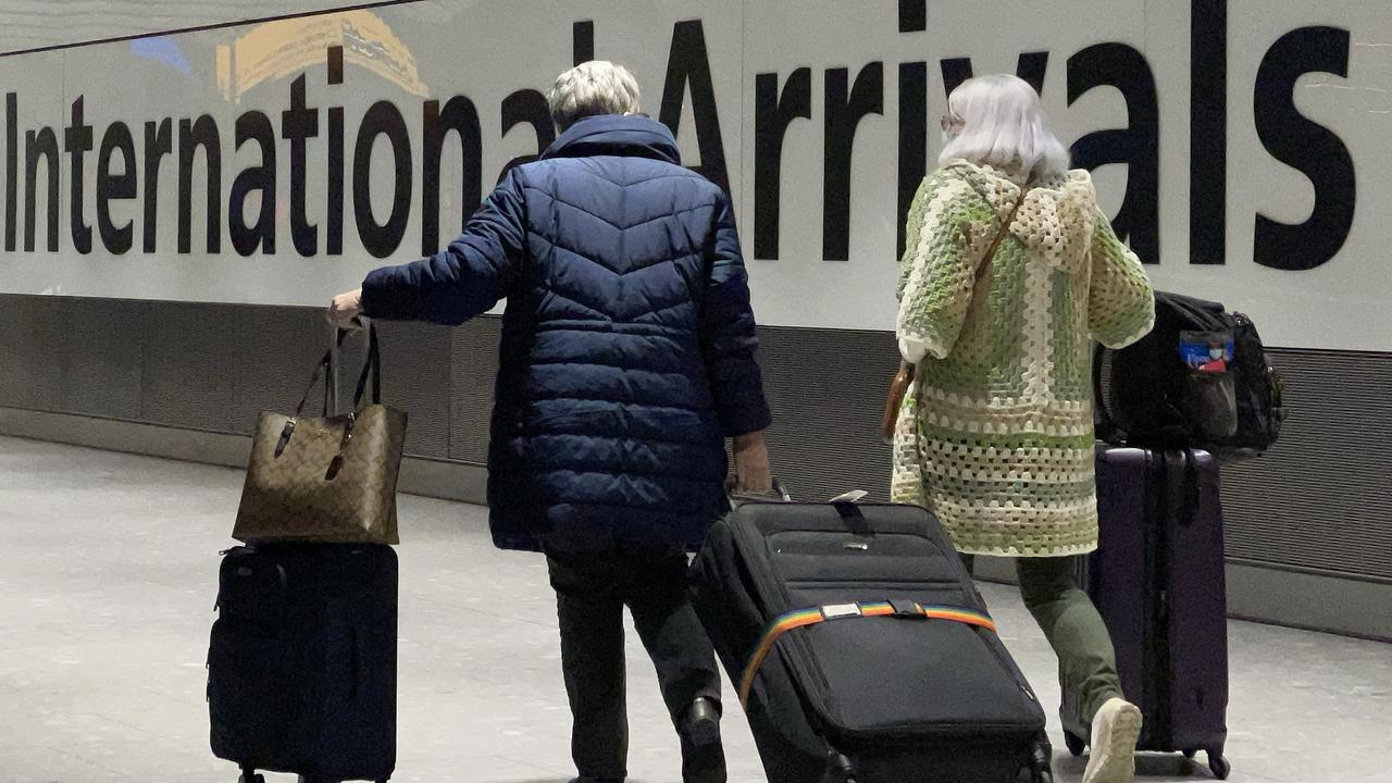 The World Health Organisation has urged people over 60 not to travel overseas. Picture: Leon Neal/Getty Images