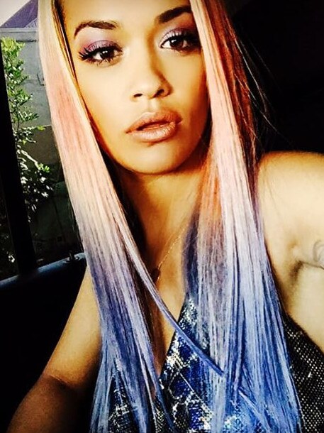 Long and multi-coloured tresses. Picture: Instagram