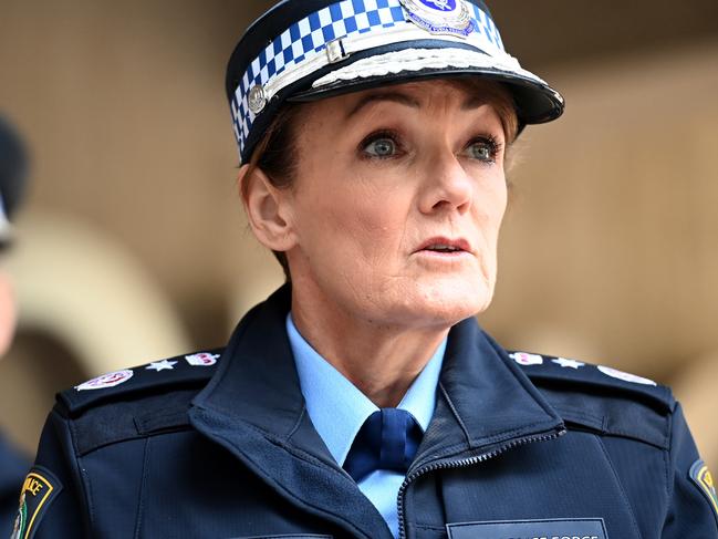 NSW Police Force Commissioner Karen Webb. Picture: NCA NewsWire / Jeremy Piper