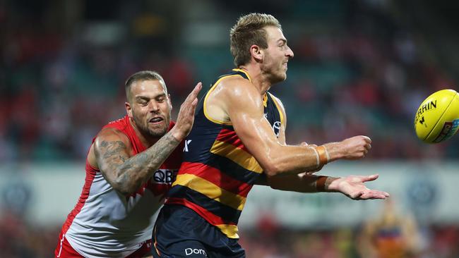 He’s played on them all — Buddy, Hawkins, Riewoldt, Pavalich. Picture. Phil Hillyard