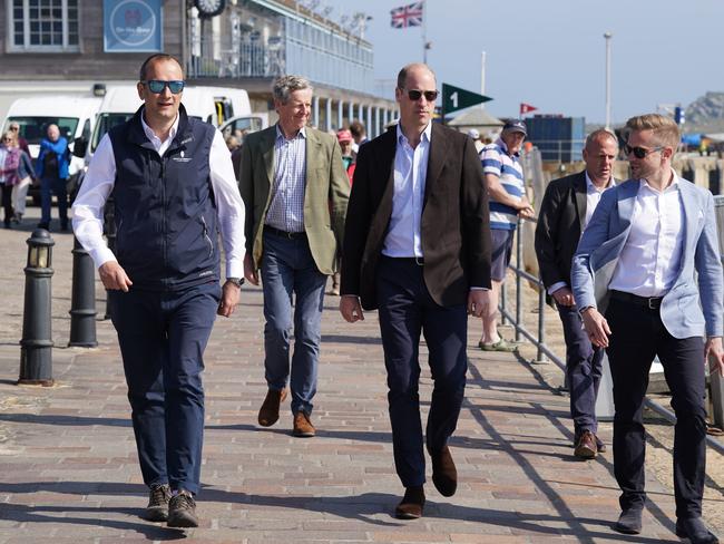 The Prince of Wales cut a dashing figure during a visit to the Isles of Scilly. Picture: Getty Images