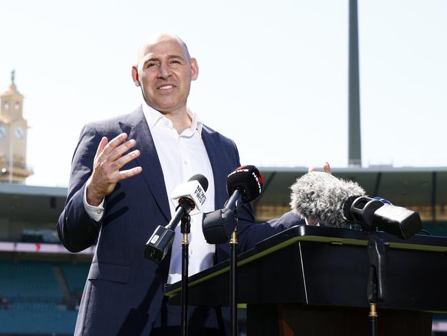 Cricket Australia chief Nick Hockley at the SCG. Picture: Richard Dobson